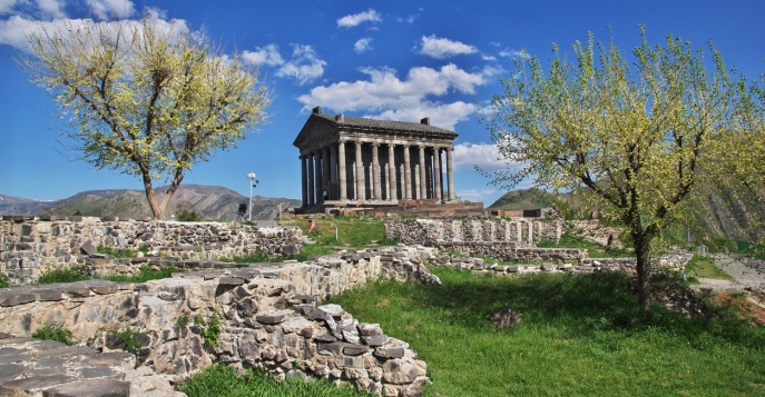 Храм Михра в Гарни - Армения