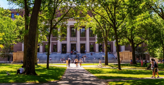 Посещение Гарвардского университета в Кембридже, США
