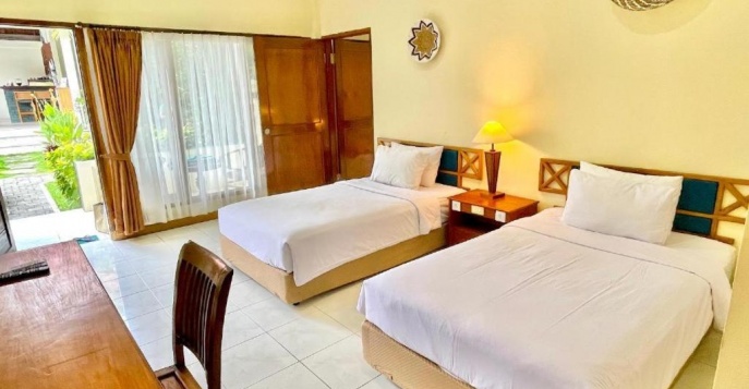 Номер Deluxe Garden View, отель Marine Bay Sanur 4*, Индонезия