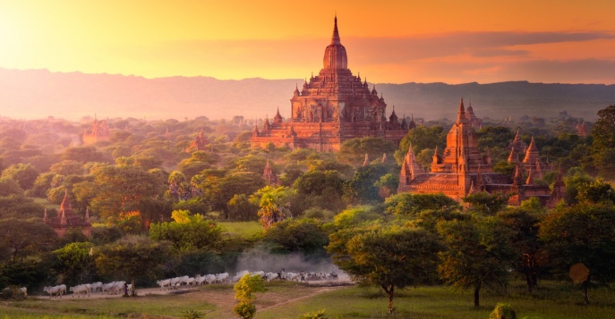 Города и курорты Мьянмы
