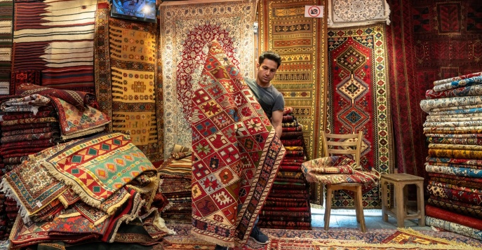 Магазин ковров в Иране