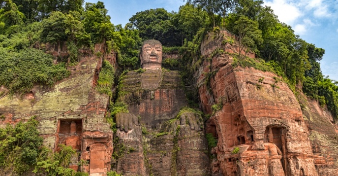 Статуя Будды в Лэшане, Китай