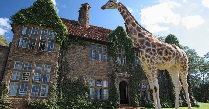 Эксклюзивный бутик-отель  Giraffe Manor - Найроби, Кения