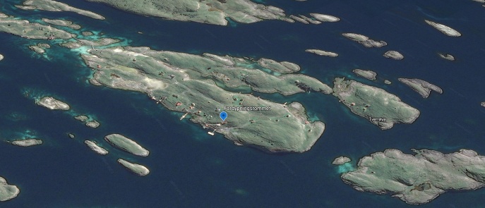 Остров на архипелаге Флейнвур (Норвегия)
