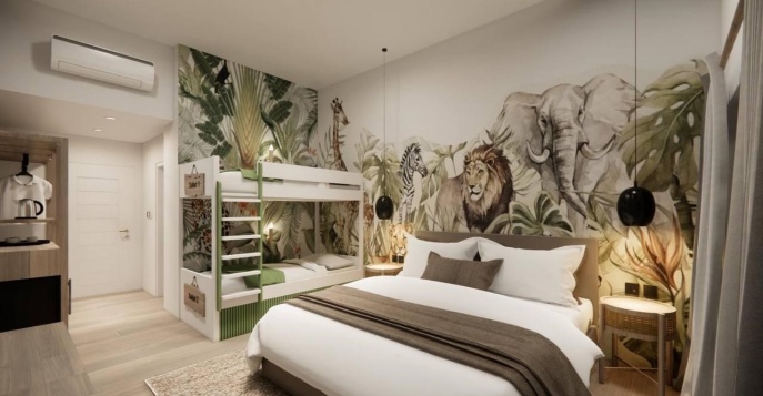 Family Safari Room в отеле Marine Bay Sanur 4*, Индонезия